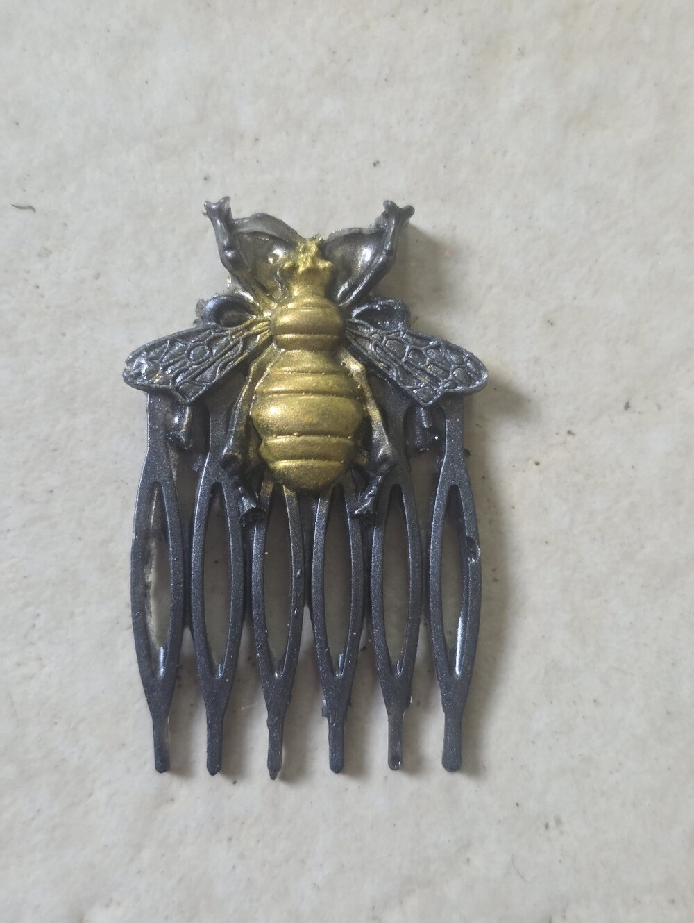 Resin Honey Bee Hair Comb Clip For Hair Styling Hair Accessory